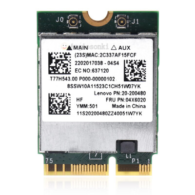 Broadcom BCM94352Z Lenovo YOGA 3 PRO 1370 Touch 04X6020 WIFI Card 867Mbps 