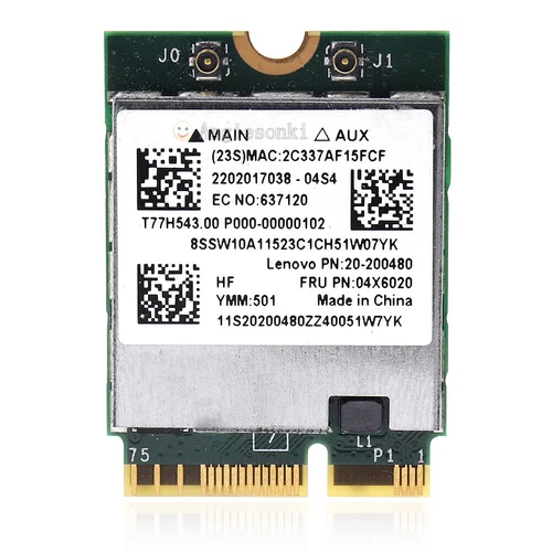 New BCM94352Z AC WIFI+BT WLAN CARD For LENOVO Y50-70 B50-70 Y40-70 B40-80 Touch