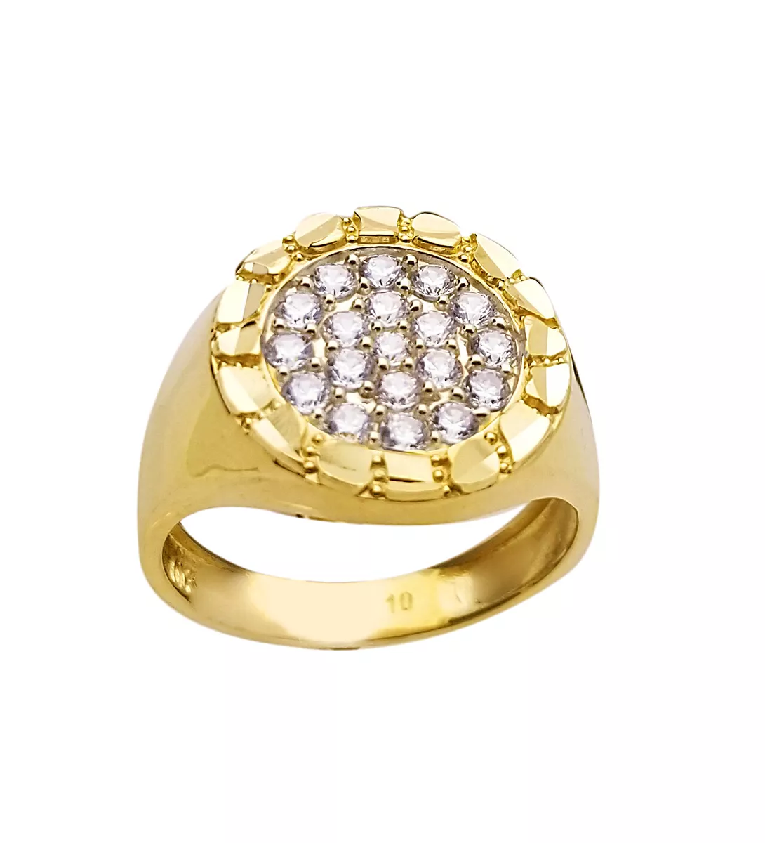 10k cz cheap ring
