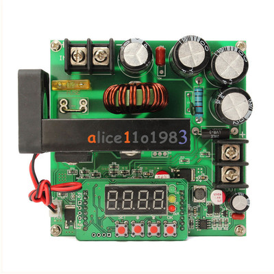 DC-DC BST900W CNC Boost Converter 8-60V Step-up 10-120V Solar Charging CVCC New