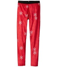 Hot Chillys Kids Skins Print Bottom Base Layer Big Kids Crystals Medium 8-10 