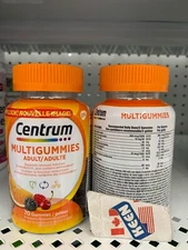 Centrum MultiGummies WOMEN/MEN Multivitamin Supplement 70 Gummies, Exp::2026JL