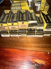 Sylvania Lot Of Radio Tubes. 6ck4 10a5 50x6 6sk7 23z9 12sj7 14br11 Lot Of 12