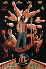 BIG LEBOWSKI by Jonathan Burton by Ltd Edition x/ Poster Print Mondo MINT Movie