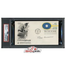 Roy Emerson Signed First Day Cover PSA/DNA Tennis Champion