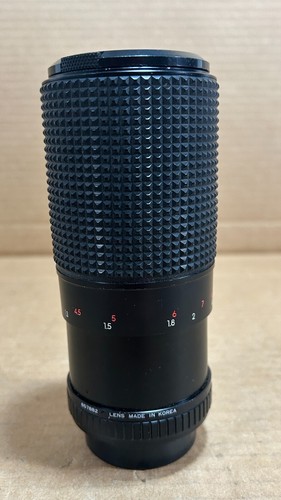 ALBINAR Macro Manual Focus Lens 80-200mm F 3.9 Minolta MD Mount