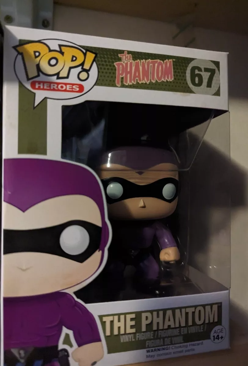  Funko POP Heroes The Phantom Action Figure : Funko