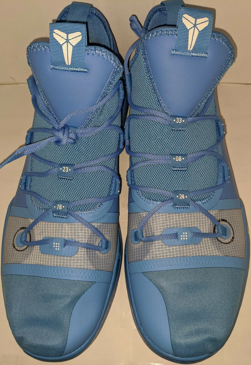 Kobe AD Exodus TB UNC University Blue shoes Mens 17.5 Coast AT3874 400