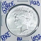 1923 SILVER PEACE DOLLAR AUTHENTIC HI GRADE U.S. MINT COIN FREE SHIPPING 6152