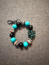 Dark Green keychain