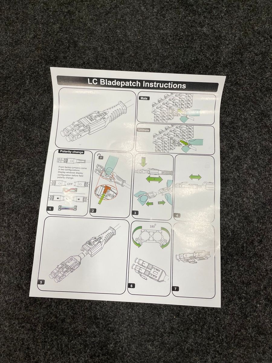 SIEMON LBP-LCLC5V-02AQ Duplex Laser Fiber Optic Patch Cable, Box of 20