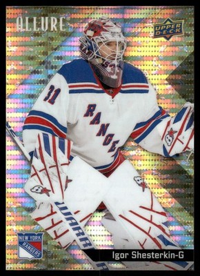 2024-25 Upper Deck Allure Gold Glitter Bomb #35 Igor Shesterkin /199 - HKY