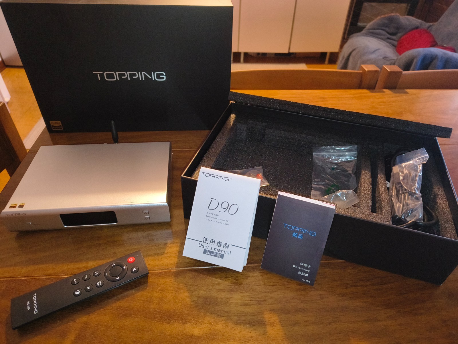 Dac Topping D90 AKM 4499 SILVER