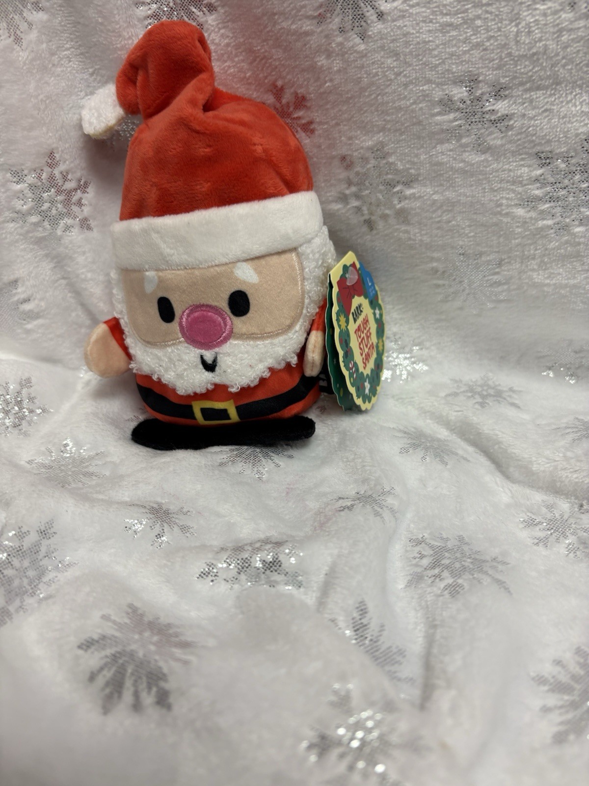 Bark Box Tough Stuff Santa Dog Toy New with Tags Dog Toy Christmas