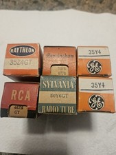 Vintage Radio Audio TV Vacuum Tubes New Lot