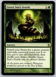 Green Sun's Zenith #81 Mirrodin Besieged