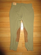 Vintage Tailored Sportsman Ladies Supreme Hunter horse riding Breeches Side Zip