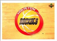 1991-92 Upper Deck International Italian Team Logo: Houston Rockets