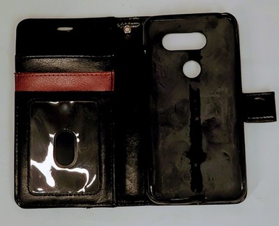 LG V20 Case   Case-Mate Black Wallet Folio with Card Slots & Magnetic Closure