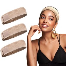 FIRSTPELLA 3 Pack Wig Grip Band for Women 1 Count Pack of 3 , Beige