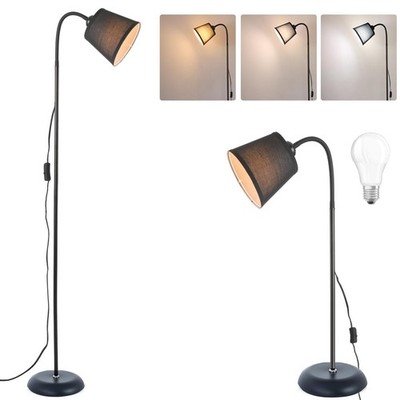 Floor Lamp, Industrial Metal Floor Lamps for Living Room with Adjustable Bend...