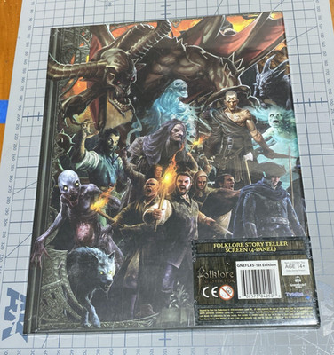 Folklore The Affliction Story Teller Screen by Greenbrier Games - New & Sealed