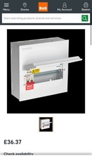 Europa Sentinel 10 Way 100A Main Switch Consumer Unit (8 Free Ways) Metal Clad