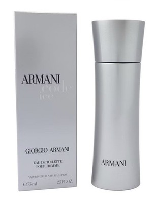 ARMANI CODE ICE EAU DE TOILETTE SPRAY 75ML NEU&OVP&IN FOLIE RARITÄT HERREN TOP*