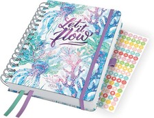 SIGEL J4604 Jolie Spiral diary 2024, Underwater Miracles, 16,8 x 21,5 cm