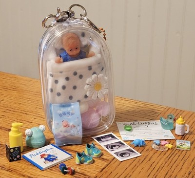 Zuru My Mini Baby Series 1 w/Open Eyes/ Baby / Sneakers! ..Take Baby To Go...!