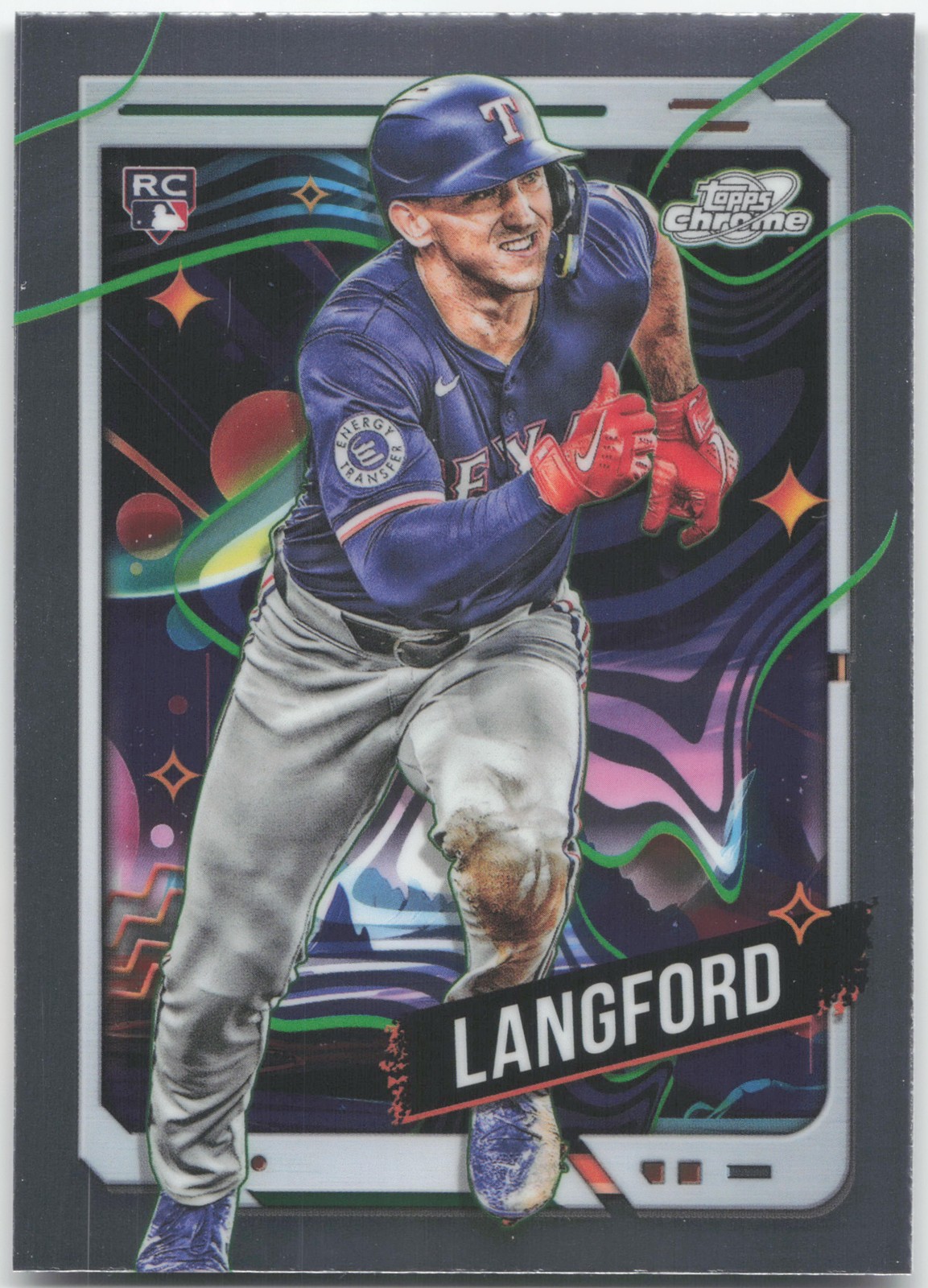 2024 Topps Chrome Cosmic #139 Wyatt Langford RC