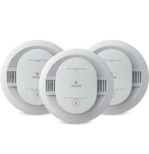 Kidde 30CUDR Smoke  Carbon Monoxide Detector 3-Pack AA Battery Alarm