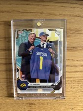 2026 Topps Now Ty Simpson RC Rookie Card NFL Draft Night TSIM Los Angeles Rams