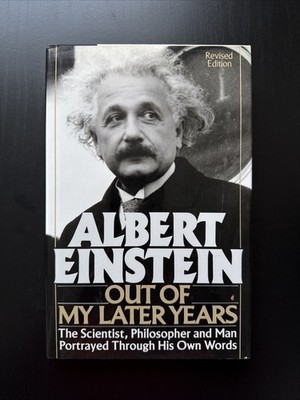 Albert Einstein : Out of My Later Years (1993) By A. Einstein - Wings - HC/DJ VG