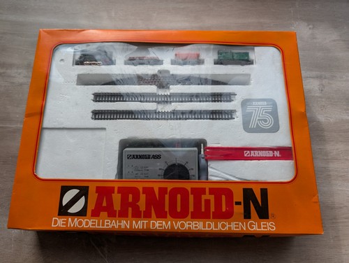 TOP | Arnold Spur N 0113 A Startset Anfangspackung OVP Zug Eisenbahn Modellbau  | Zustand: Gebraucht