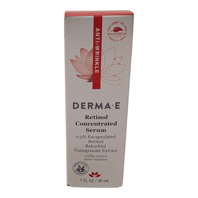 Derma-E - Anti-Wrinkle, Retinol Concentrated Serum, 1 fl oz - Free Shipping!