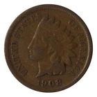 1908-S Indian Head Cent Semi-Key Very Good+ Copper Coin