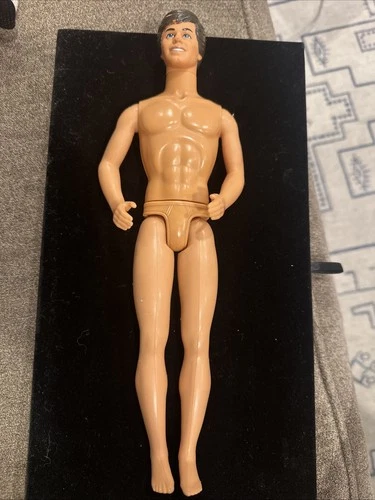 Ken Doll (Barbie) Molded Blonde Hair 1968 Body/1983 head Bendable Legs Vintage W