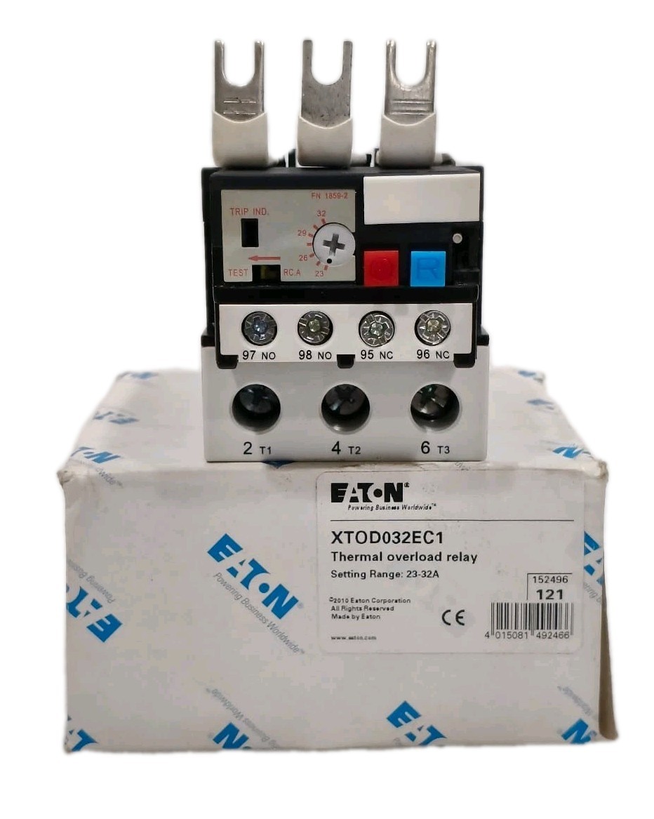 EATON XTOD032EC1 THERMAL OVERLOAD RELAY RANGE 22-32A 3POLE FAST SHIPPING