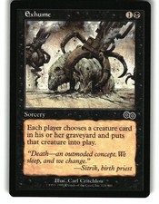 Magic the Gathering - Urza's Saga Exhume 134 Common 1998