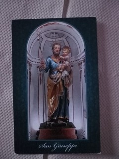 Santino holy card originale San Giuseppe Aci Sant'Antonio Catania Sicilia
