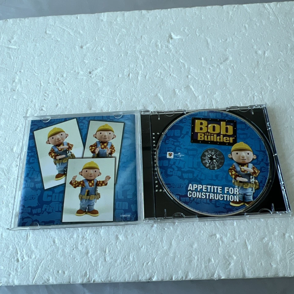 Bob The Builder CD Rare Appetite For Construction 00s Music Australian Edition - Image 3 of 4