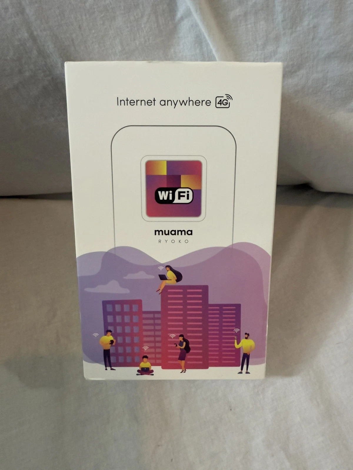Muama Ryoko 4G-LTE White Mobile Broadband Portable Wireless Wi-Fi Router - product detail image 1