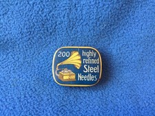 Grammophon Nadeldose Steel Needles mit Nadeln