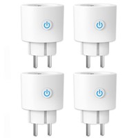 Antela Wlan Smart Steckdose Mit Strommessung 16A, Home 4, Weiß