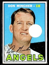 1967 Topps BASEBALL - MIXED LOT 1 - 9 DIFF CARDS - SEE ALL 18 SCANS - FREE SHIP