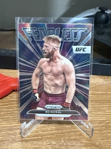 Bo Nickal #2 2023 Panini Prizm UFC Fearless card