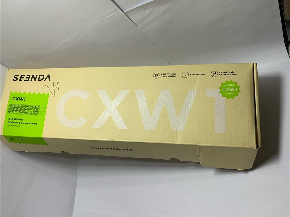 Seenda Ergonomic Desktop - Pink - Comfortable, Ergonomic Keyboard