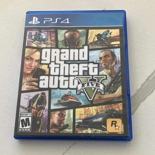 New ListingRockstar Games Grand Theft Auto V PS4 Action Adventure Multiplayer Map Insert