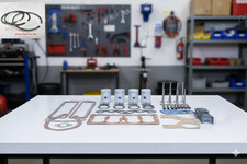 Kit de révision moteur compatible avec Willys Jeep MB Ford GPW CJ2A CJ3A M38 ...